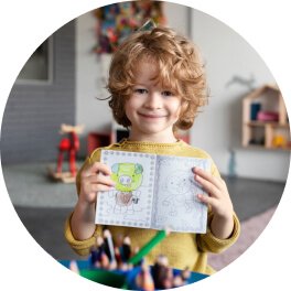 Day care classroom activity